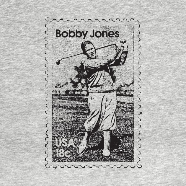 Bobby Jones Stamp by claireprints